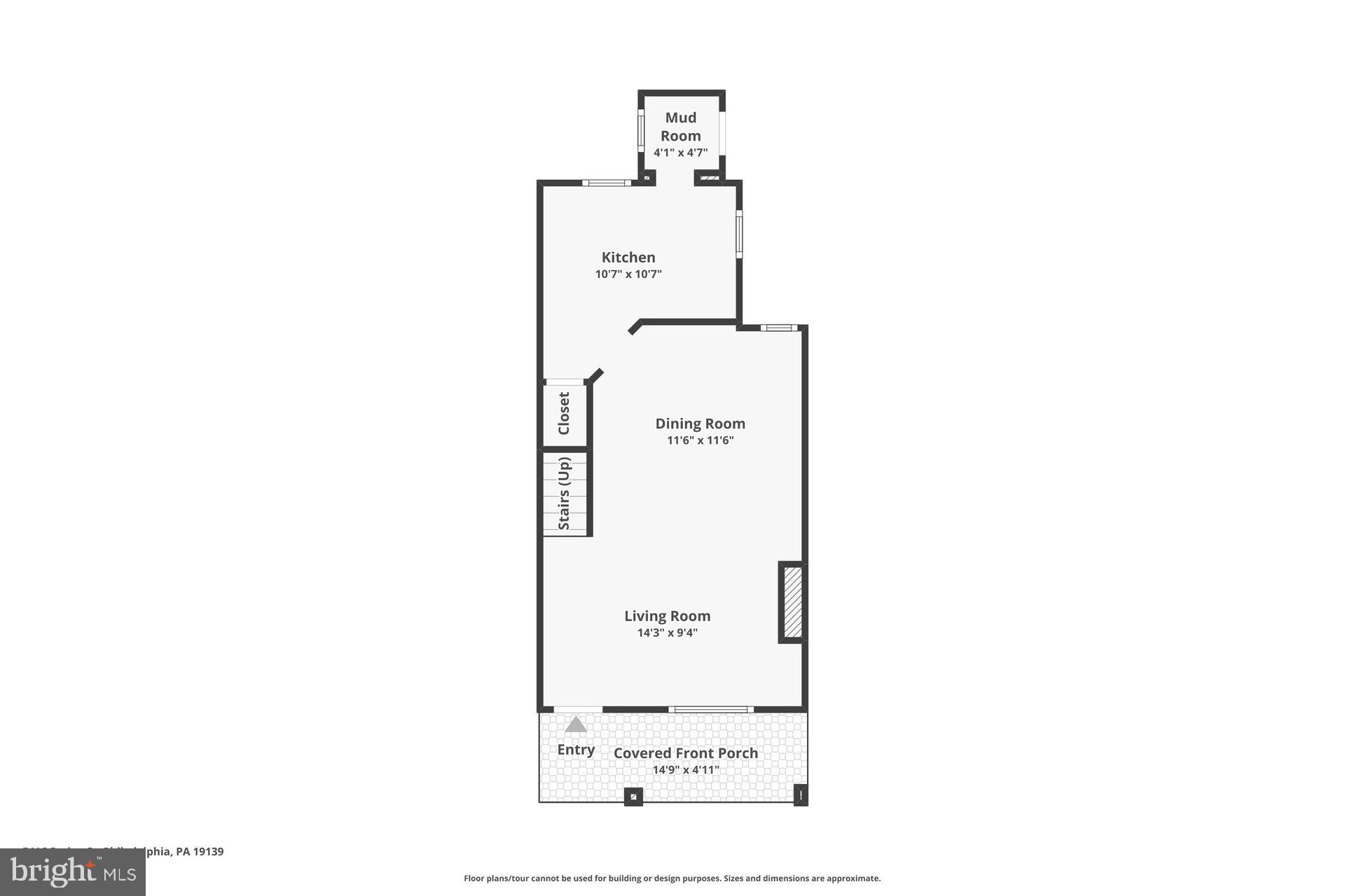 5416 Spring Street Philadelphia, PA 19139 - Photo 11 of 12 a picture of a floor plan