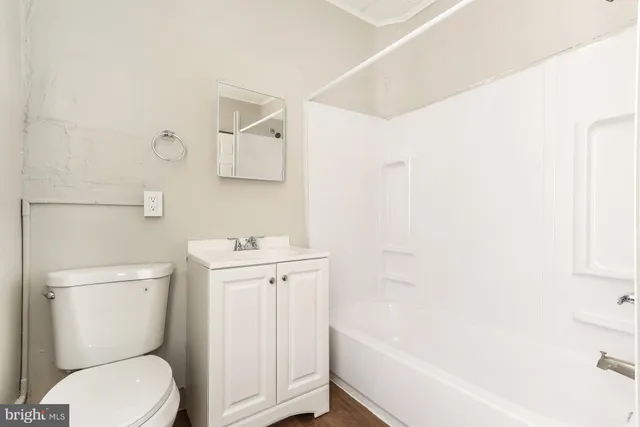 a front view of a building