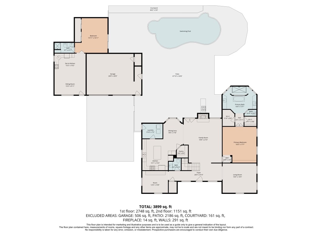 627 Ramblewood Road Houston, TX 77079 - Photo 46 of 48 1st floor plus guest apt