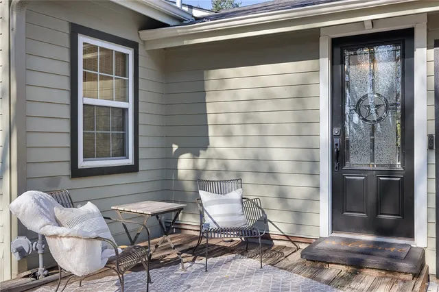 a view of a house with patio