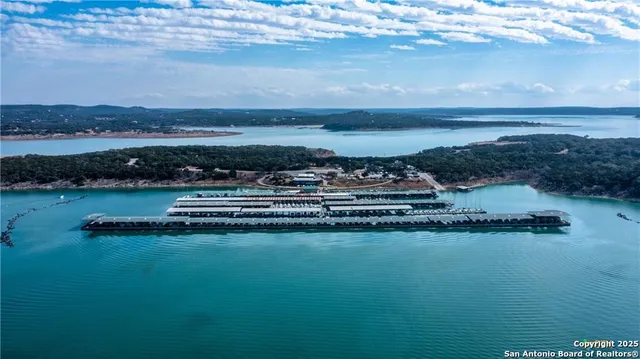 a view of a golf course with a lake