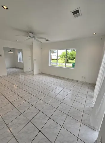 a view of empty room