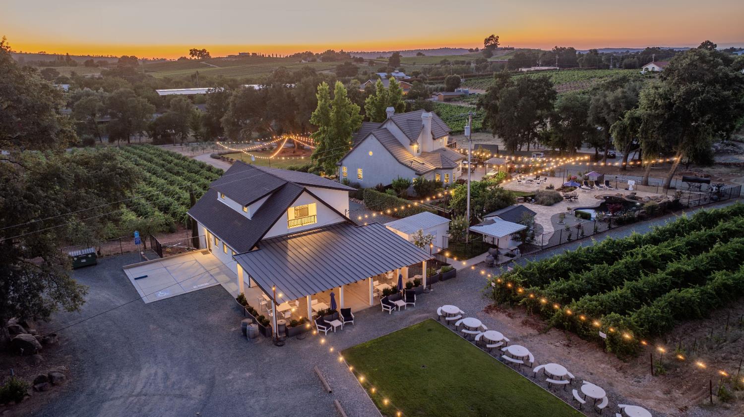 10786 Shenandoah Road Plymouth, CA 95669 - Photo 5 of 80 an aerial view of a house with a garden