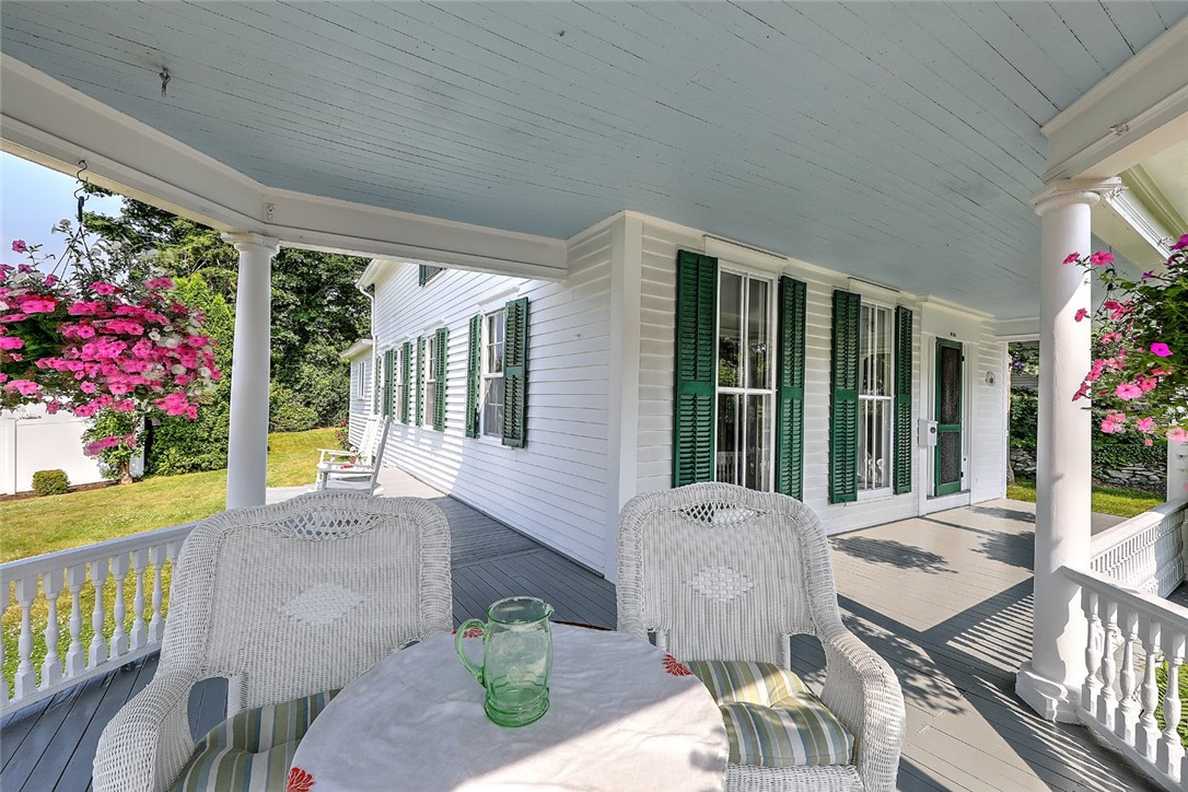 833 Main Street Warren, RI 02885 - Photo 10 of 47 Beautiful octagon front porch on the south side.