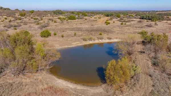 a view of a lake from a mountain
