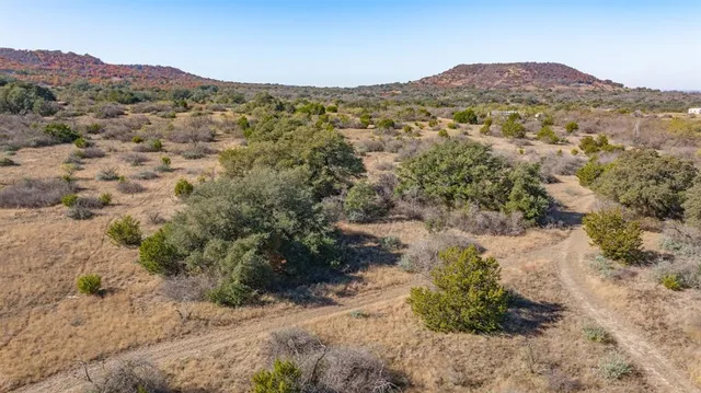 a view of a mountain in the distance