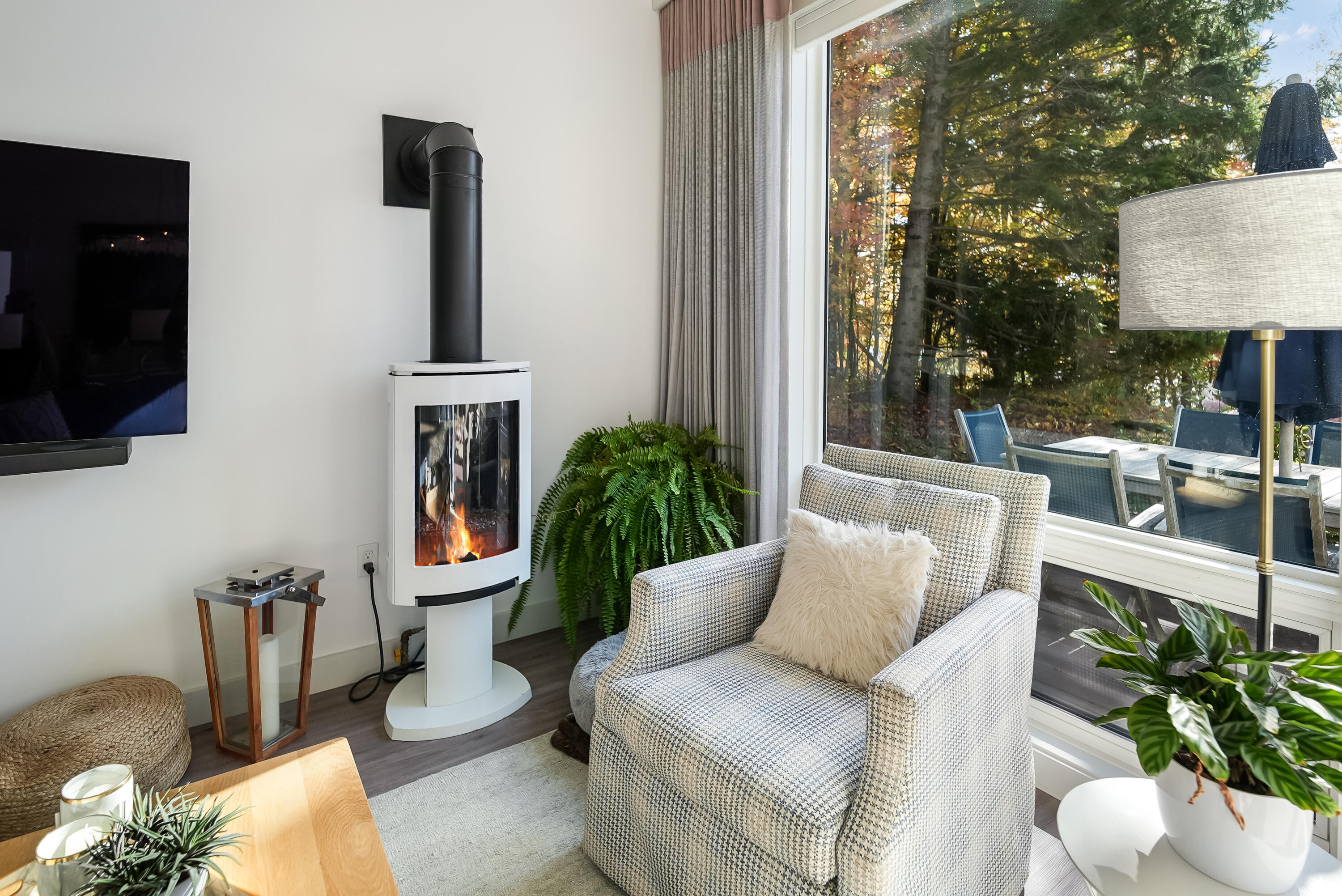 63 Lake House Road Rangeley, ME 04970 - Photo 43 of 57 Living- Winter House