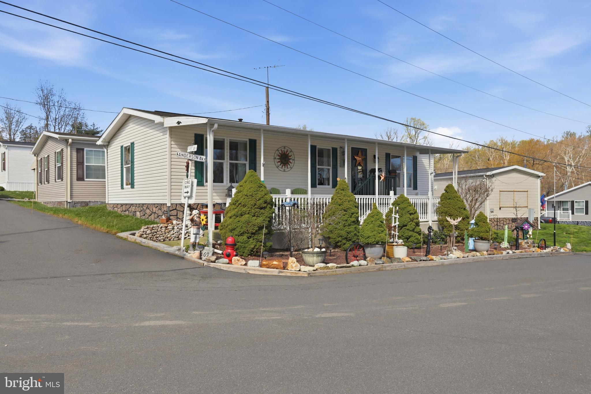 69 1st Avenue Media, PA 19063 - Photo 2 of 17 a front view of a house with garden