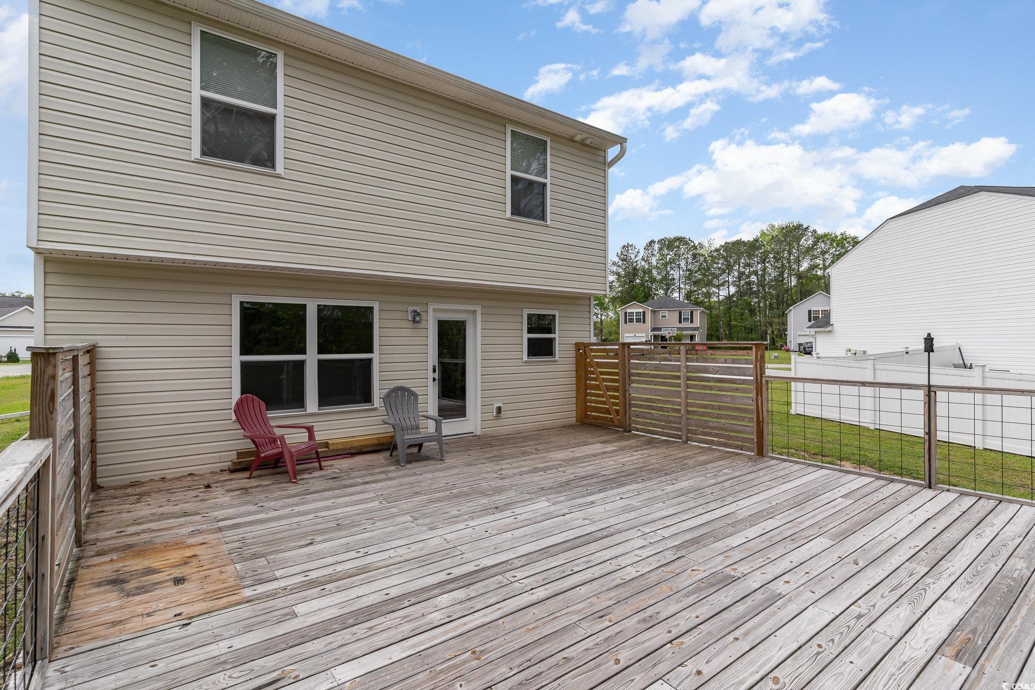 113 Winding Path Drive Loris, SC 29569 - Photo 31 of 36 Deck featuring a lawn