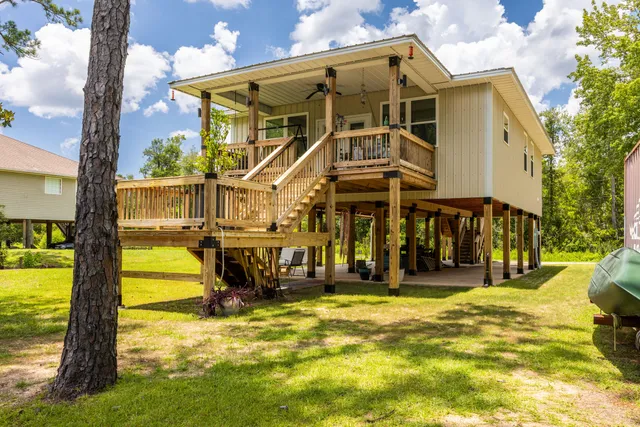 a view of a house with a swimming pool