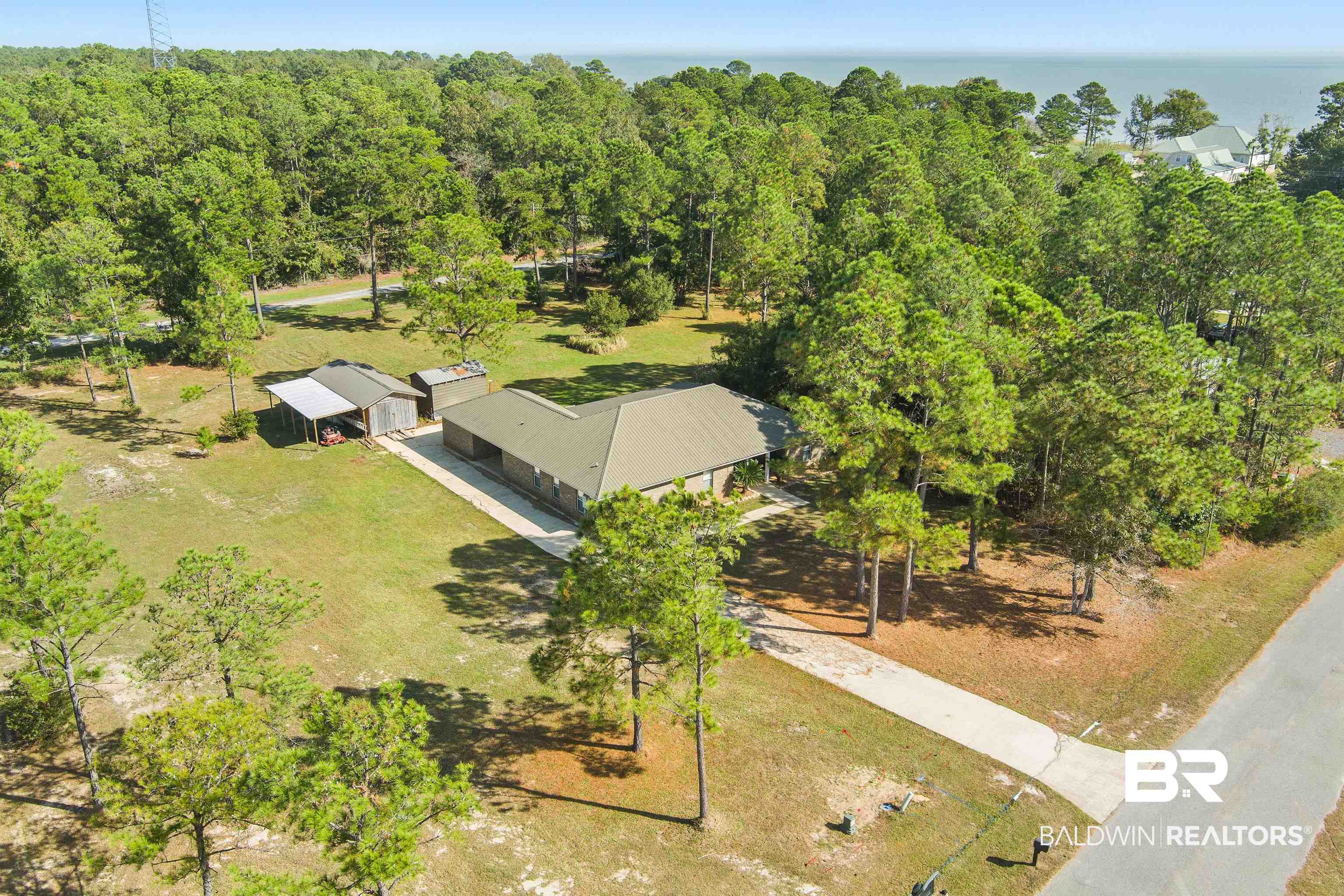 3010 Drag Strip Lane Coden, AL 36523 - Photo 37 of 44 Aerial view
