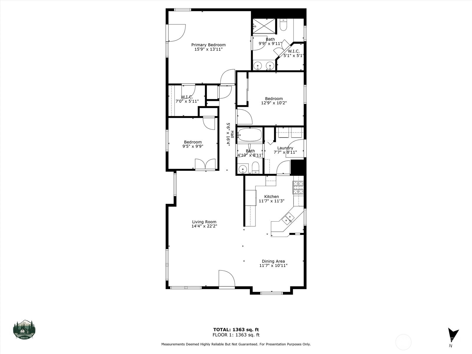 4949 Samish Way, Unit 56 Bellingham, WA 98229 - Photo 29 of 33 a picture of a floor plan
