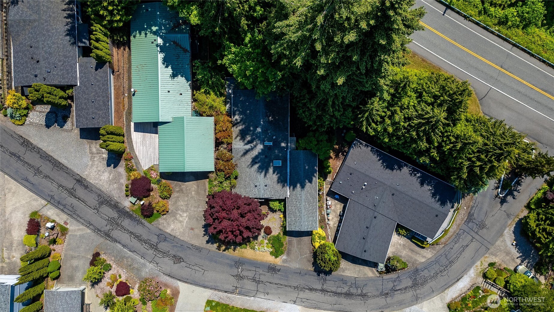 4949 Samish Way, Unit 56 Bellingham, WA 98229 - Photo 33 of 33 an aerial view of a house