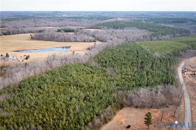 a view of an outdoor space and mountains