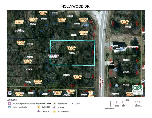 $85,000 | 0 Hollywood Drive, Spencer, NC 28159