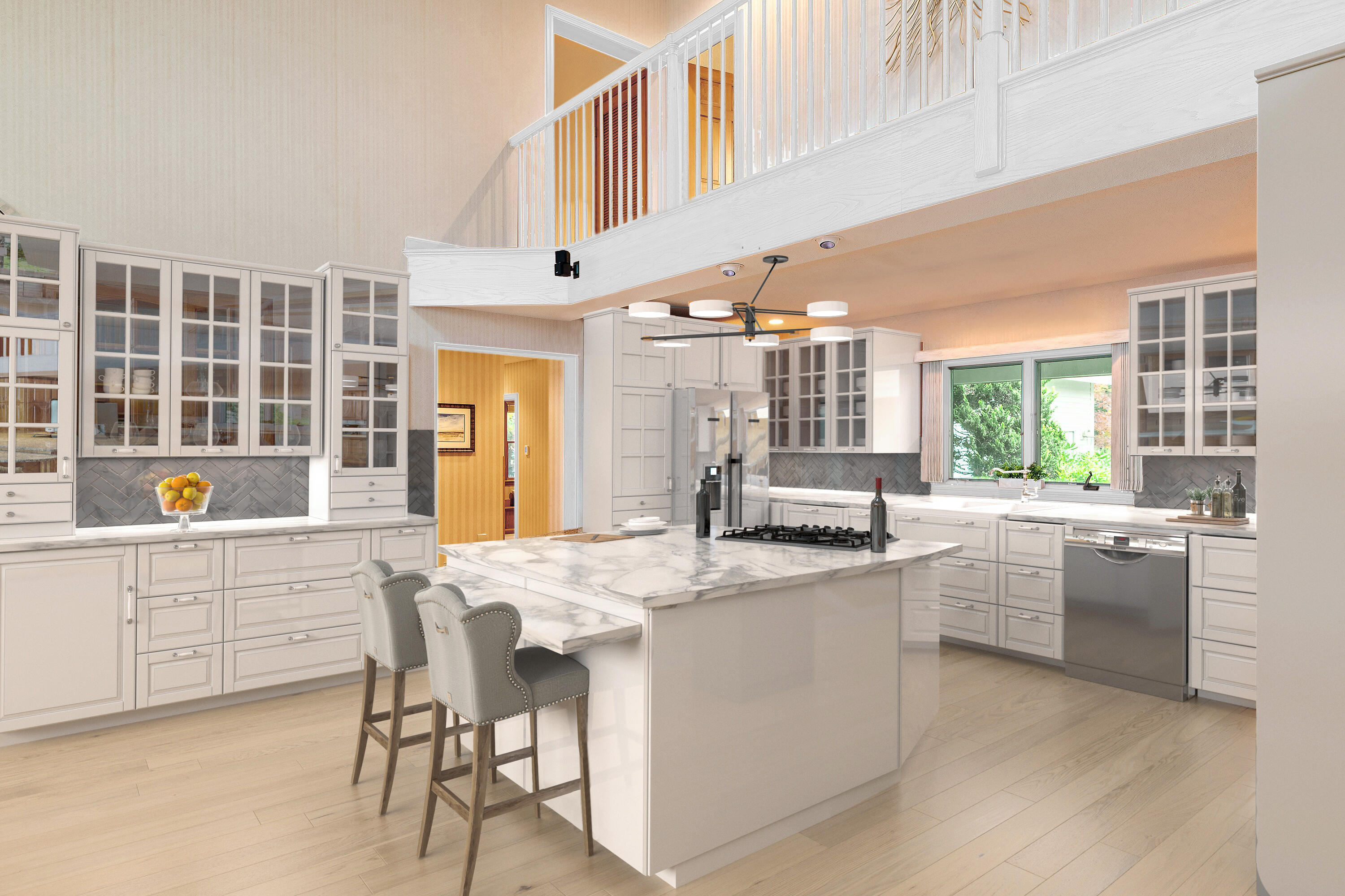 149-154 Whites Point Road Standish, ME 04084 - Photo 15 of 48 Virtually staged Kitchen.