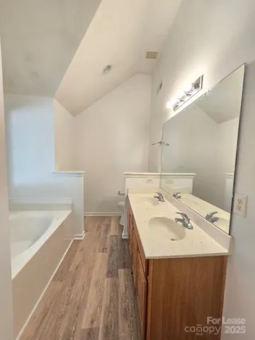 a bathroom with a sink and a bathtub
