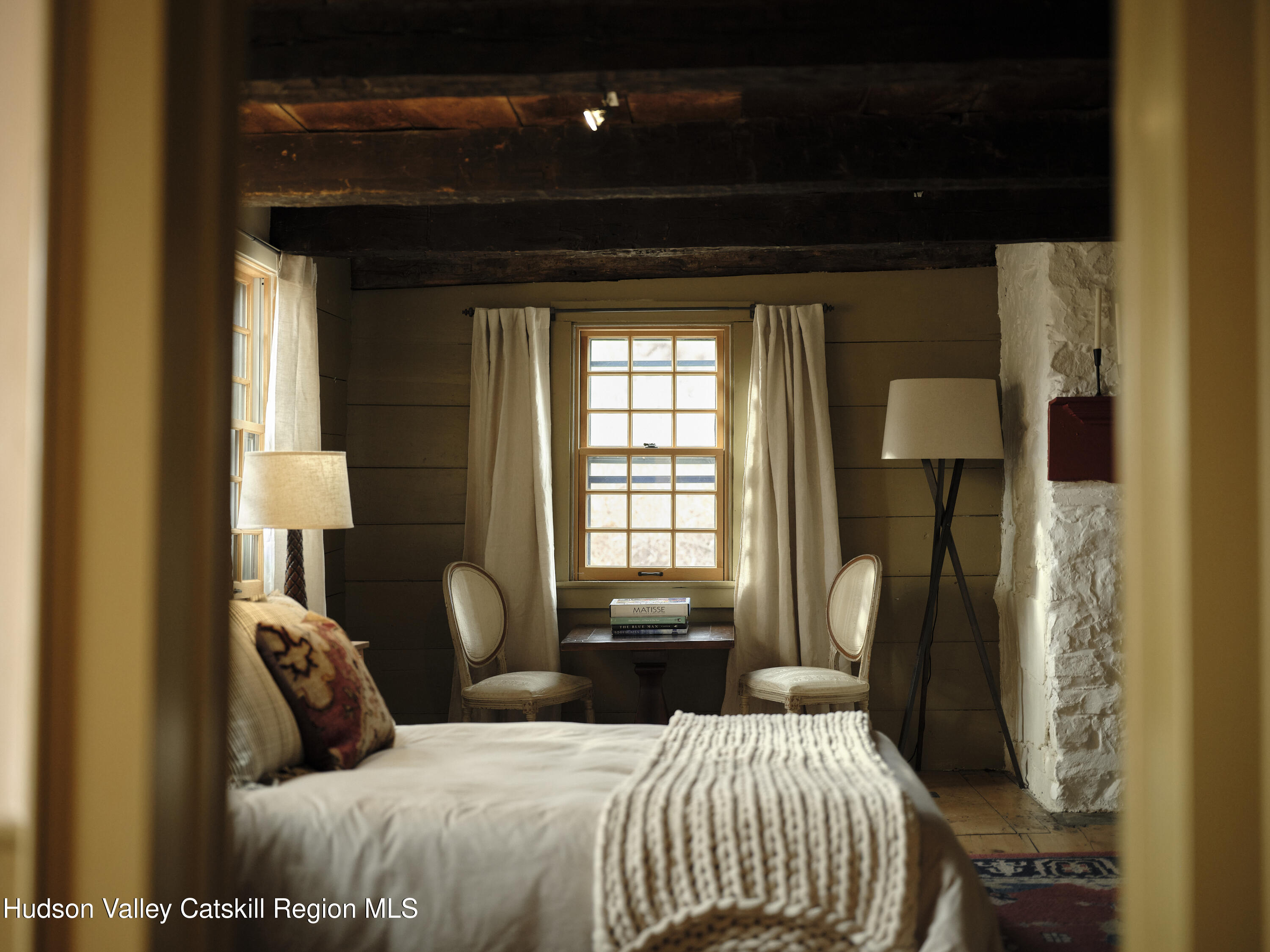 50 Conklin Hill Road Milton, NY 12547 - Photo 16 of 38 a bedroom with double bed and a window