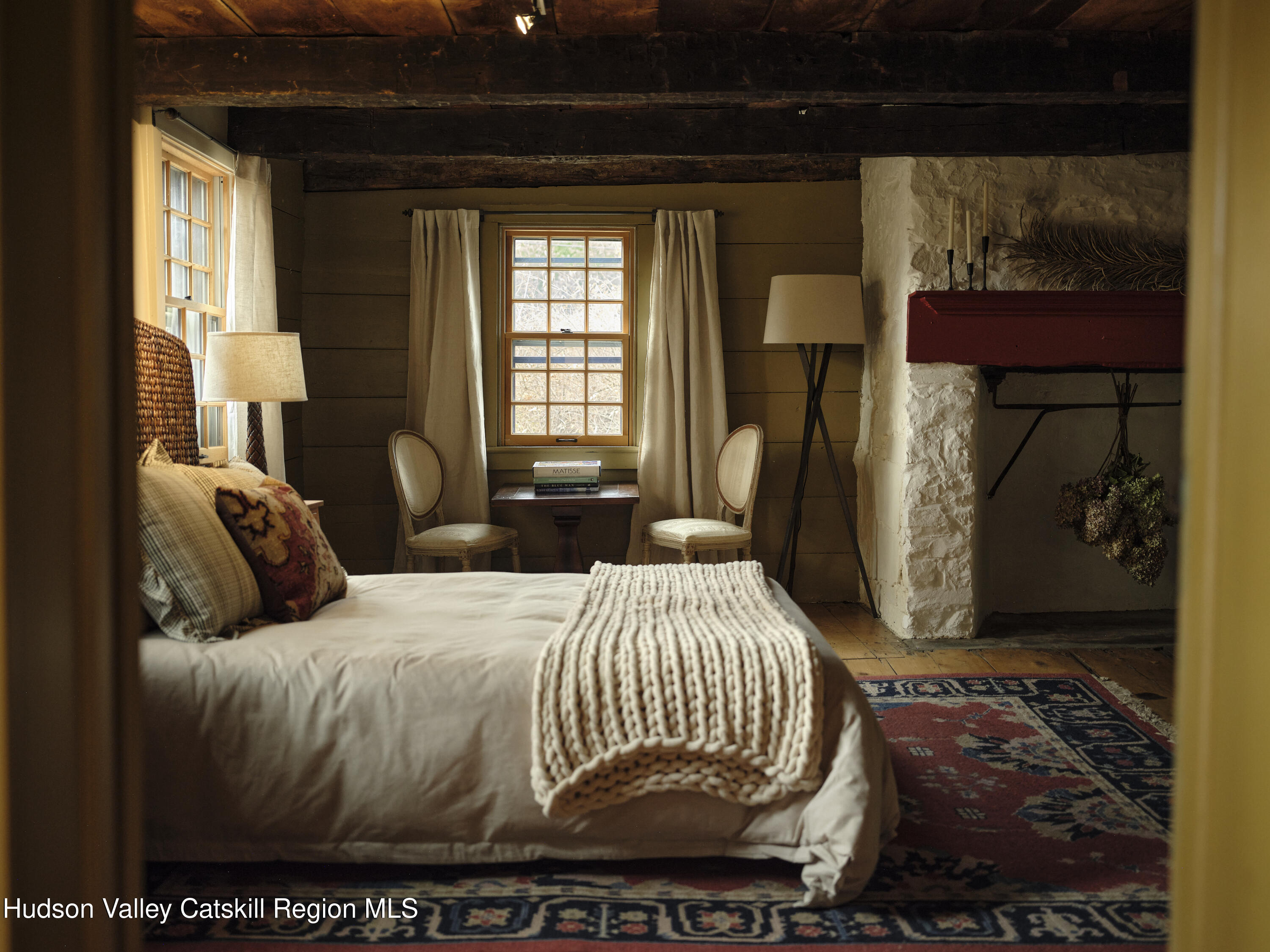 50 Conklin Hill Road Milton, NY 12547 - Photo 17 of 38 a bedroom with a bed and a mirror