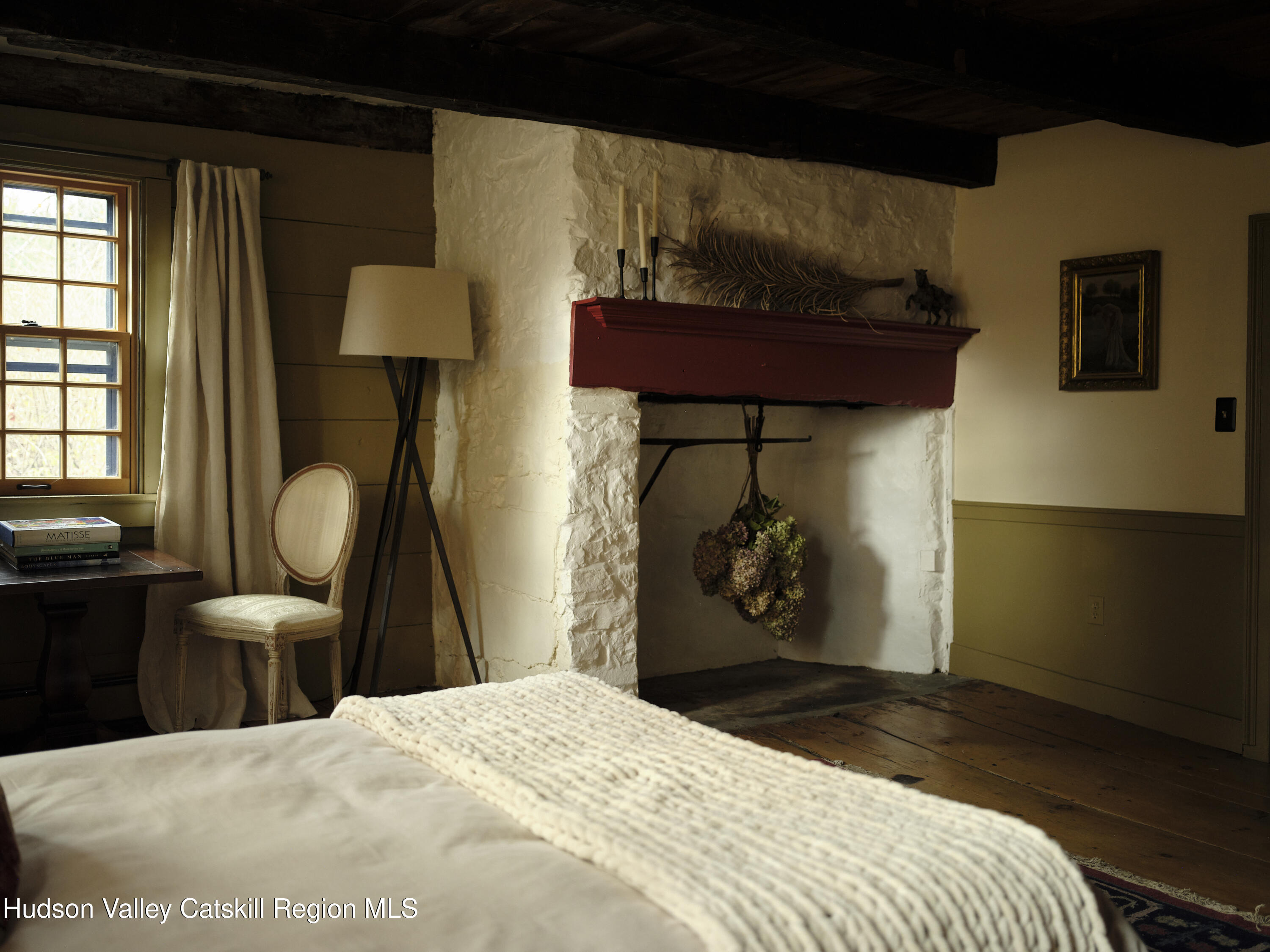 50 Conklin Hill Road Milton, NY 12547 - Photo 18 of 38 a bedroom with a bed and a mirror