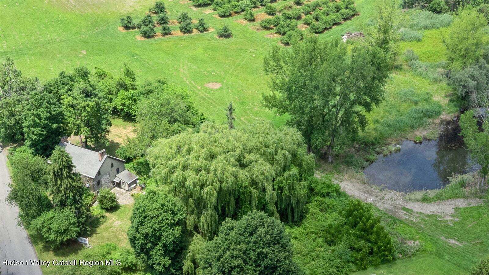 50 Conklin Hill Road Milton, NY 12547 - Photo 34 of 38 an aerial view of a house with a yard