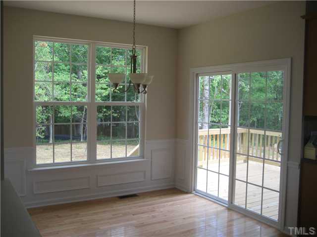 242 Forbes Road, Unit LOT16 Wake Forest, NC 27587 - Photo 7 of 12 Fabulous breakfast nook with lots of morning light! Access to the rear deck is from this room as well.