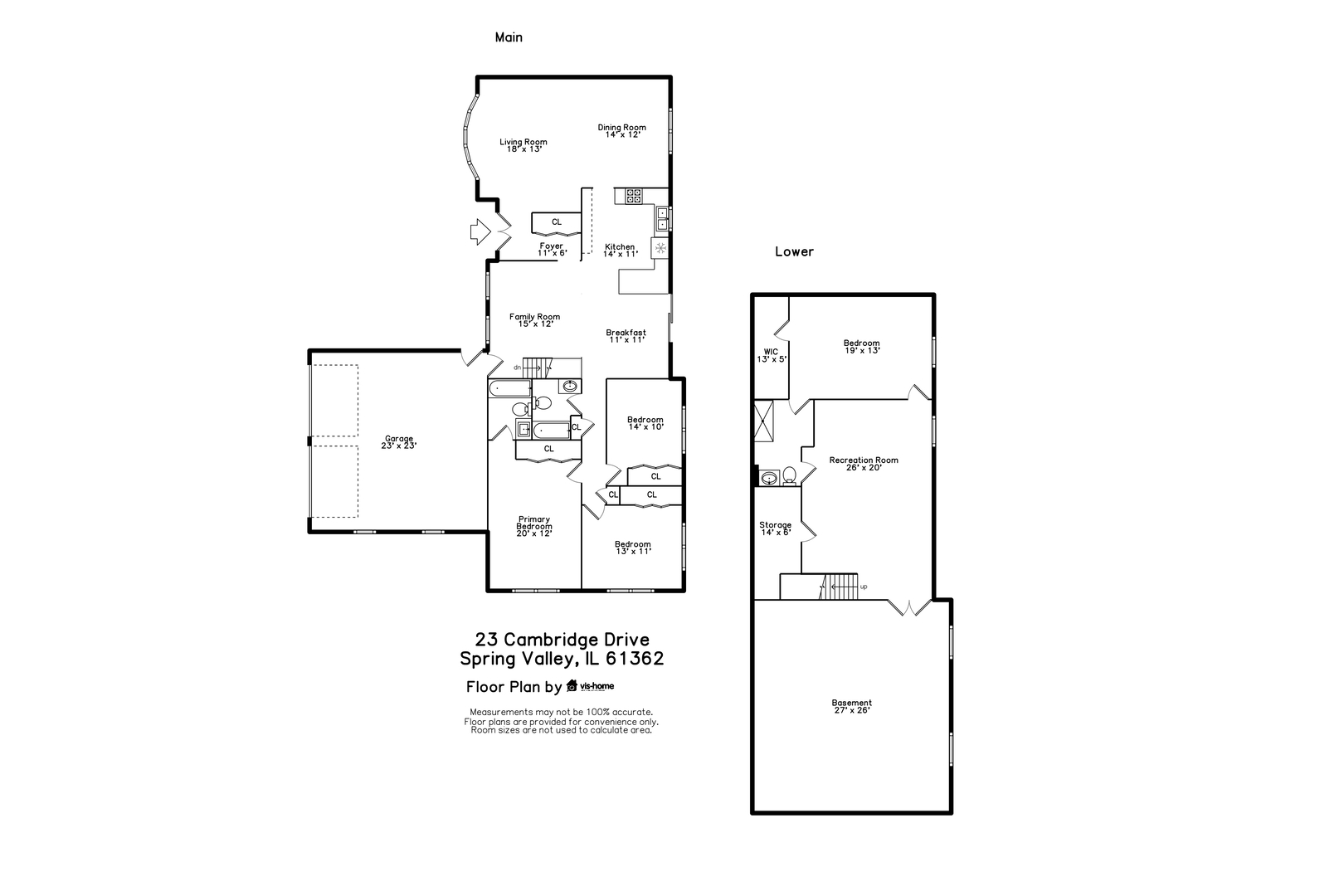 23 Cambridge Drive Spring Valley, IL 61362 - Photo 20 of 22 a picture of a wall with white wall painting