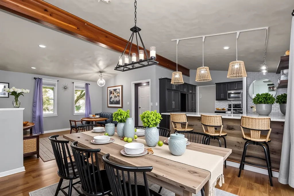 23 Cambridge Drive Spring Valley, IL 61362 - Photo 5 of 22 a view of a dining room with furniture window and wooden floor