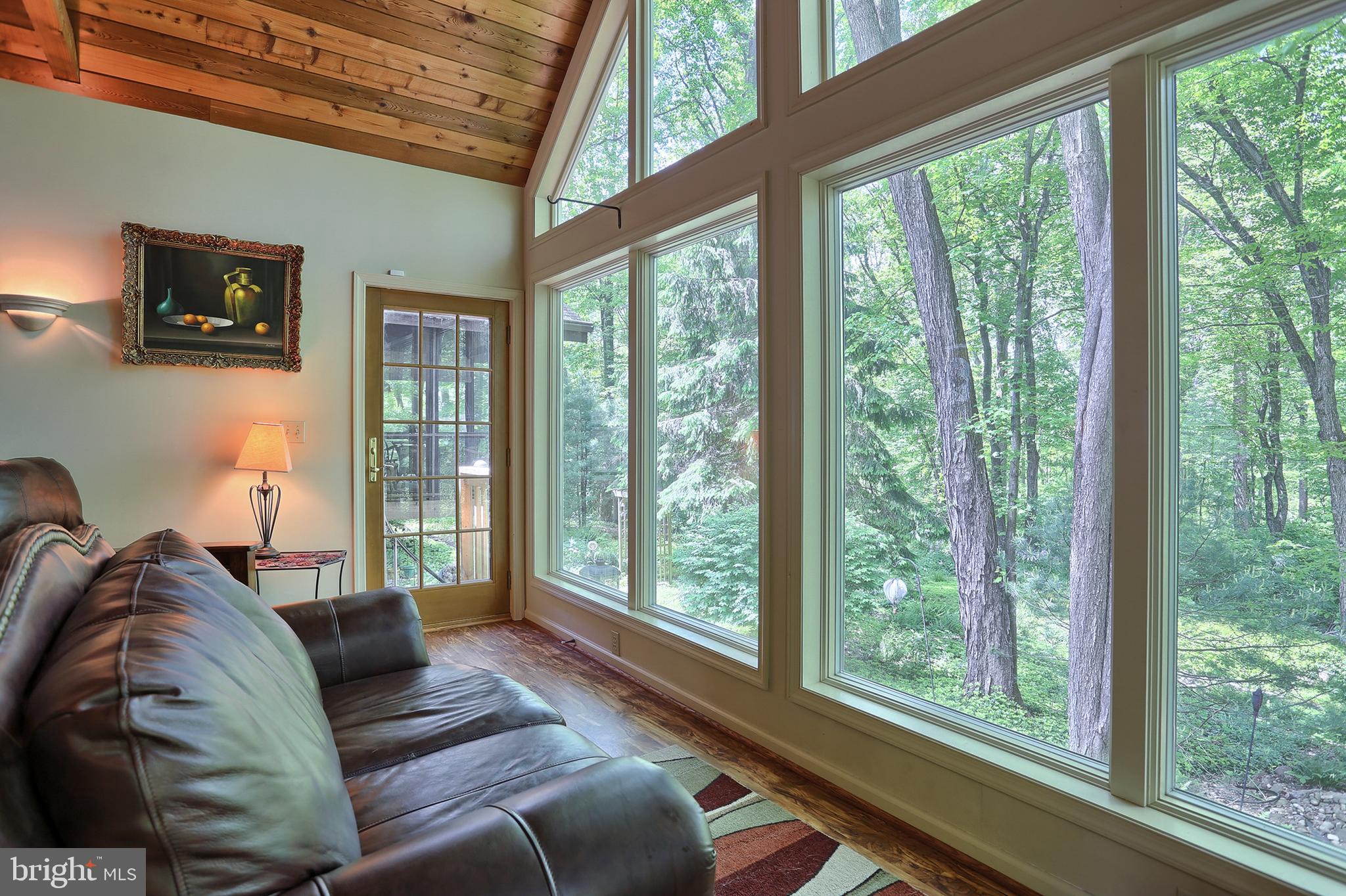 131 Valley Road Mount Gretna, PA 17064 - Photo 23 of 52 Window wall overlooking rear yard