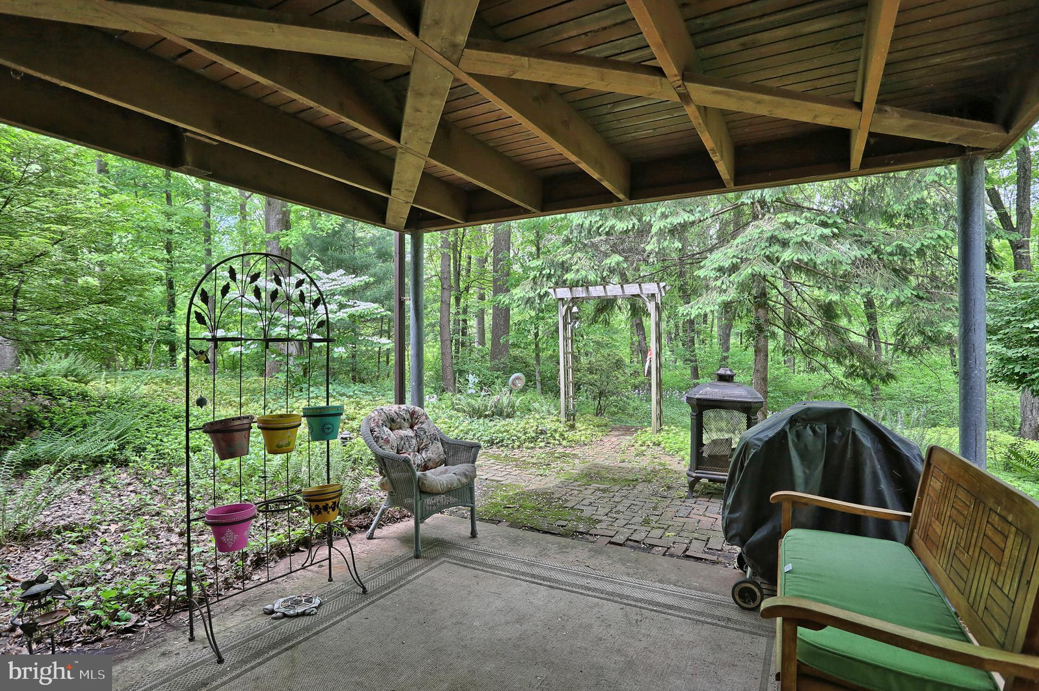 131 Valley Road Mount Gretna, PA 17064 - Photo 39 of 52 Patio area entered through lower level doors