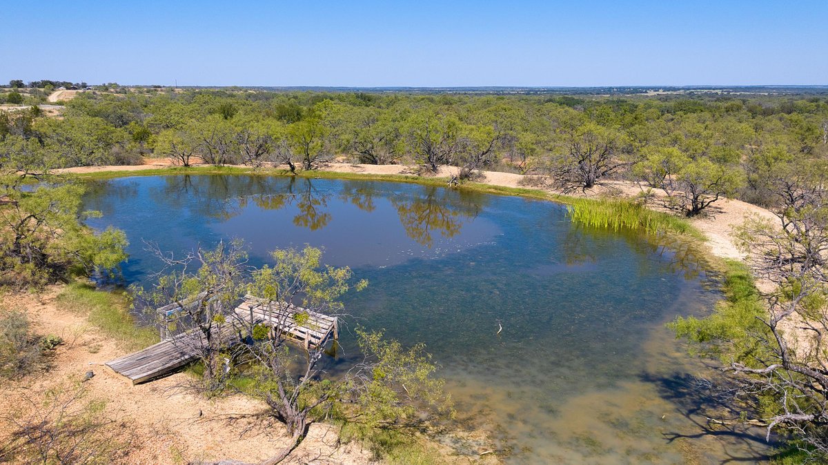 567 County Road 241 Rochelle, TX 76872 - Photo 29 of 31 Aerial view of a large body of water and a forest
