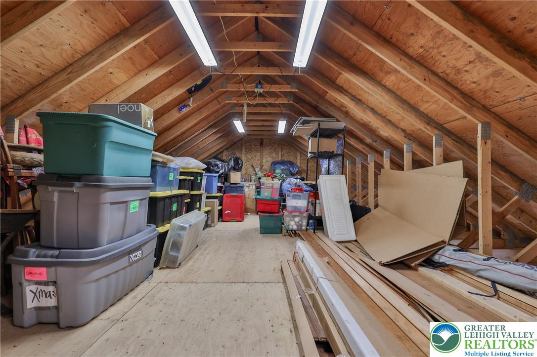 2159 Quarry Road Coopersburg, PA 18036 - Photo 57 of 79 Second floor garage storage with full staircase (not a pull-down) and automatic vent