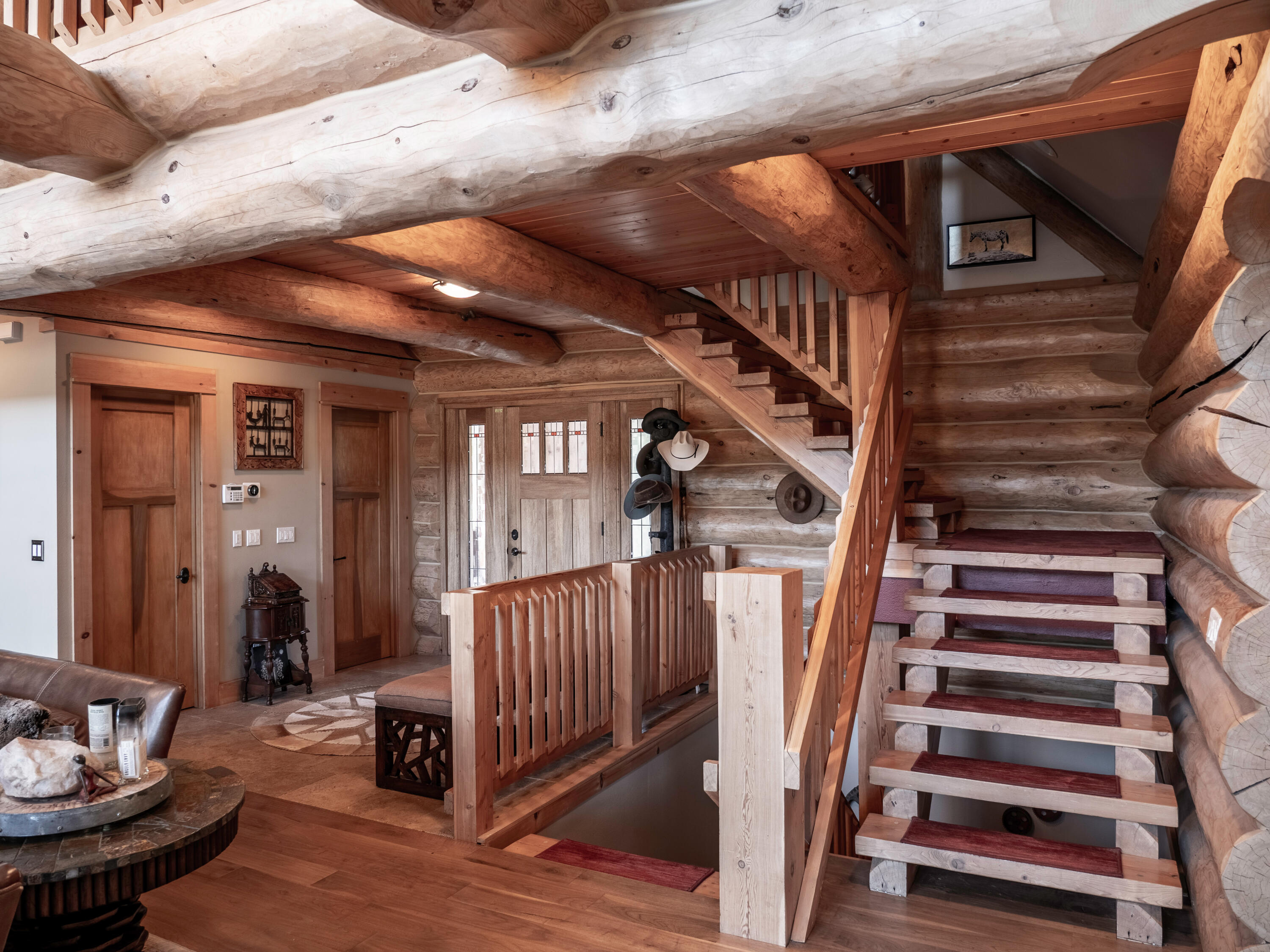 61072 Devils Ladder Road Mountain Center, CA 92561 - Photo 28 of 81 a view of entryway and hall with wooden floor
