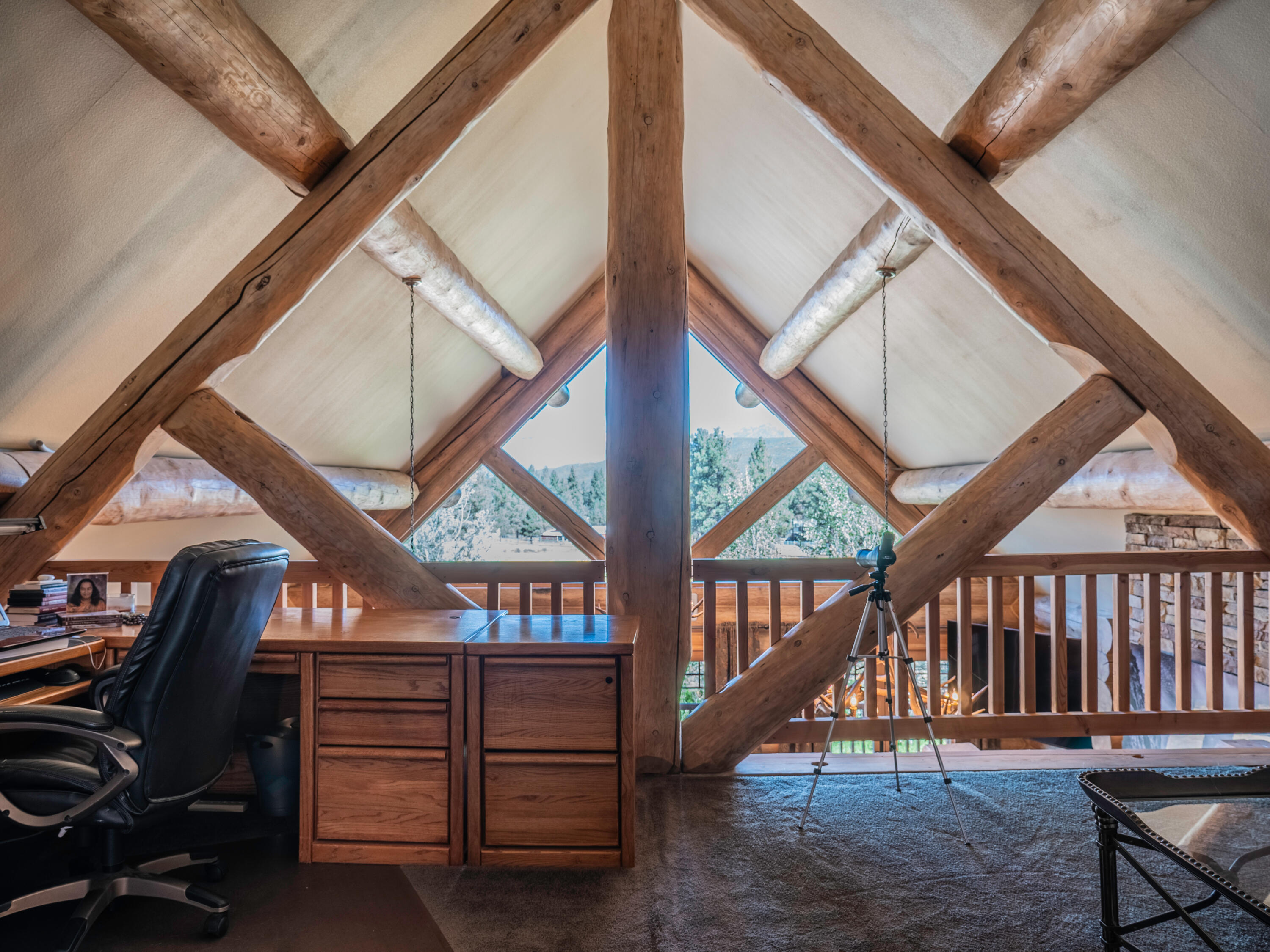 61072 Devils Ladder Road Mountain Center, CA 92561 - Photo 29 of 81 a view of entryway and hall with wooden floor