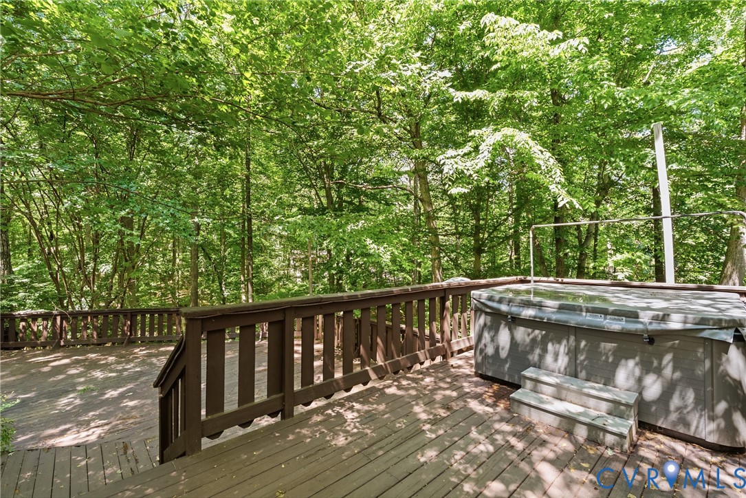 14321 Crossings Ridge Drive Midlothian, VA 23113 - Photo 39 of 43 a view of balcony with wooden floor