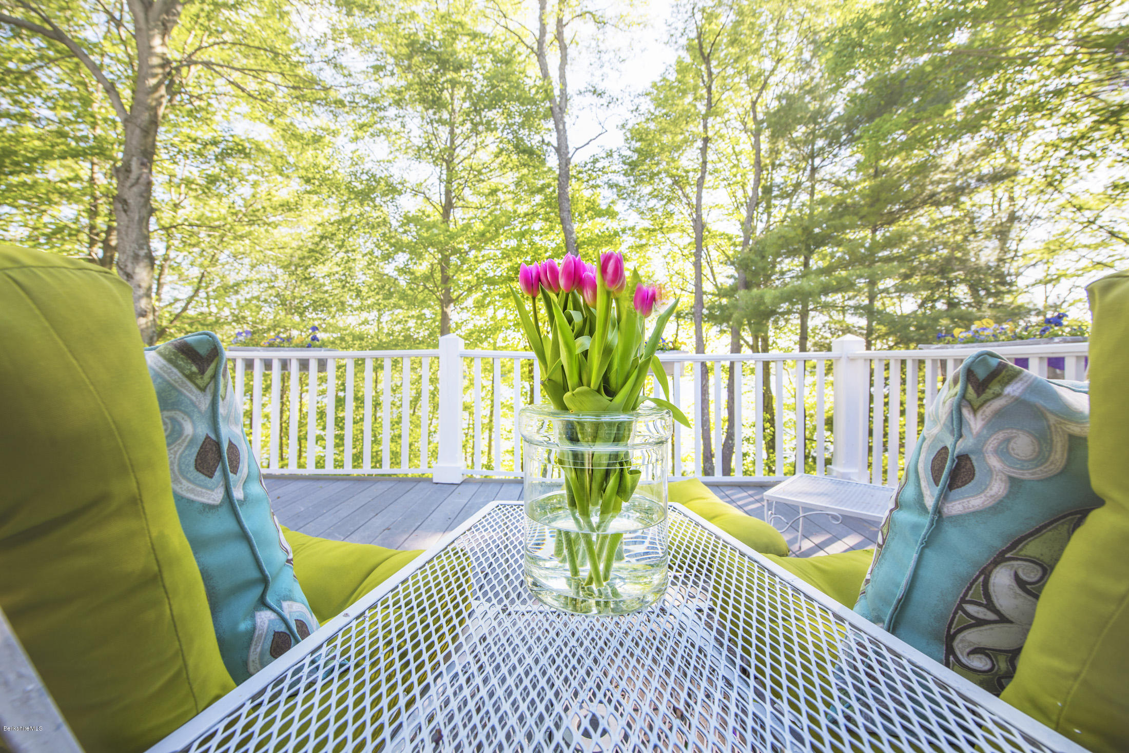 1136 Barker Road, Unit 36 Pittsfield, MA 01201 - Photo 22 of 28 a view of balcony with furniture