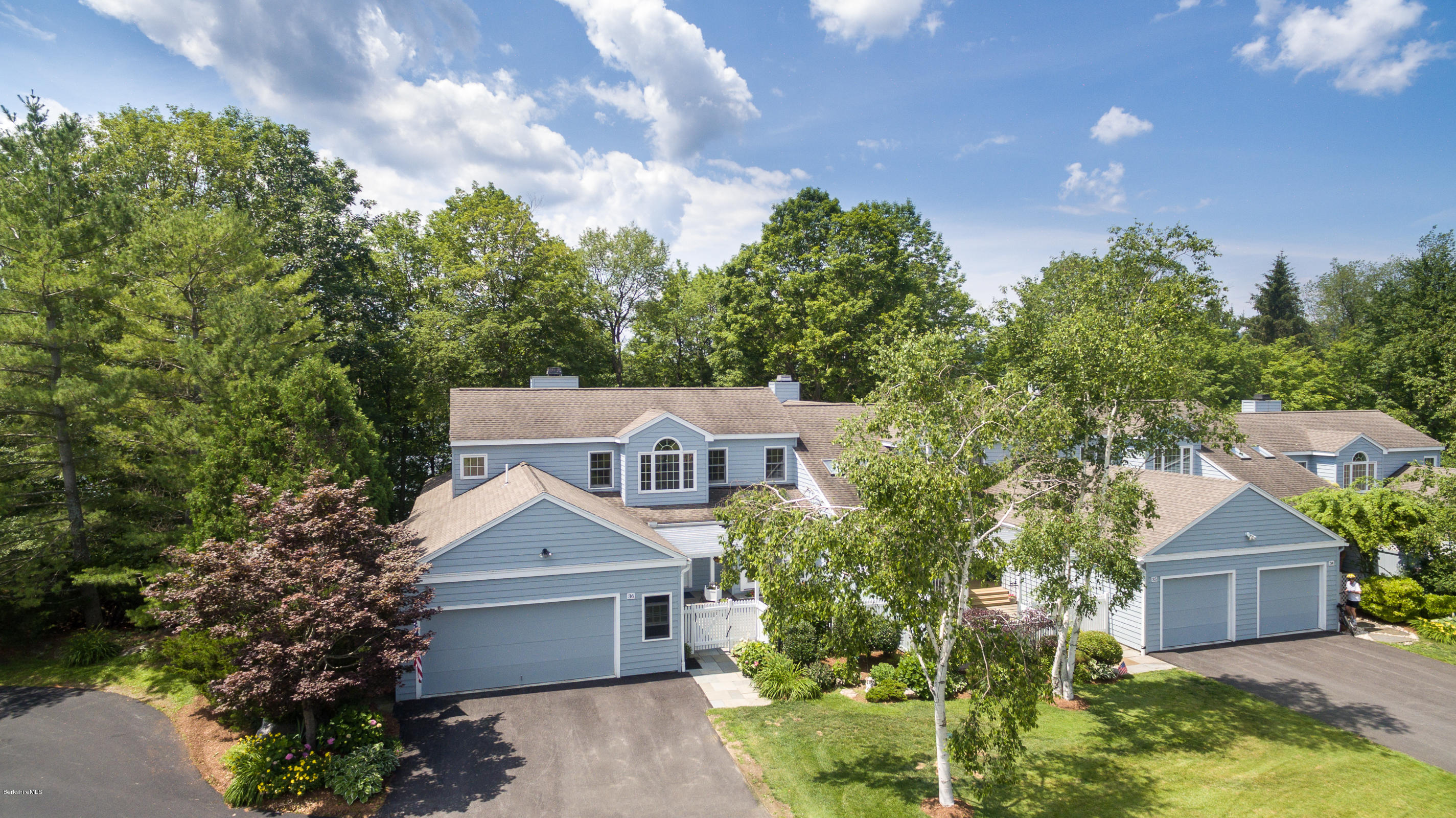 1136 Barker Road, Unit 36 Pittsfield, MA 01201 - Photo 28 of 28 an aerial view of a house