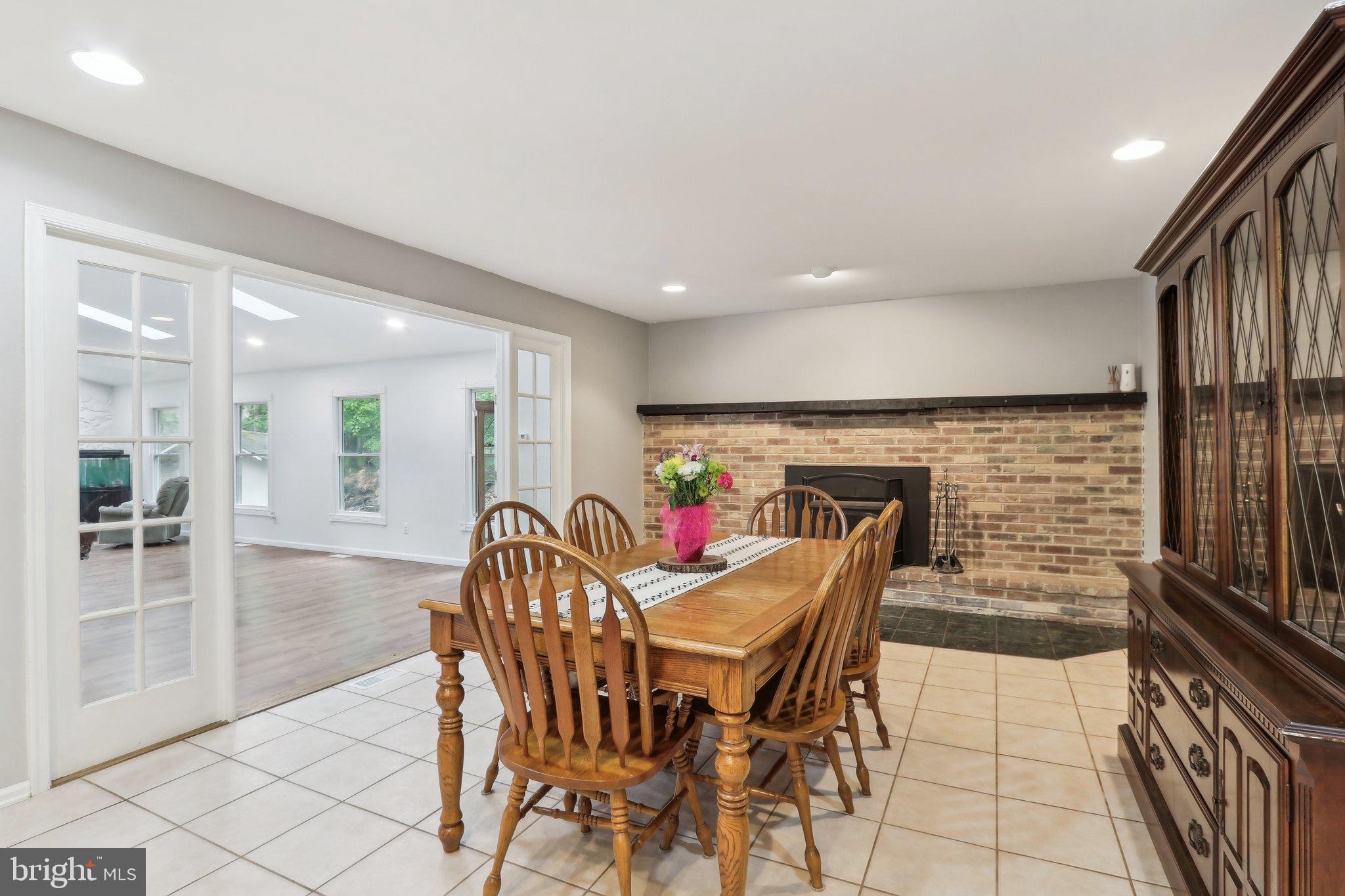 595 Tabernacle Road Medford, NJ 08055 - Photo 24 of 65 a dining room with furniture and wooden floor