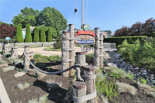 a outdoor view with a sitting space