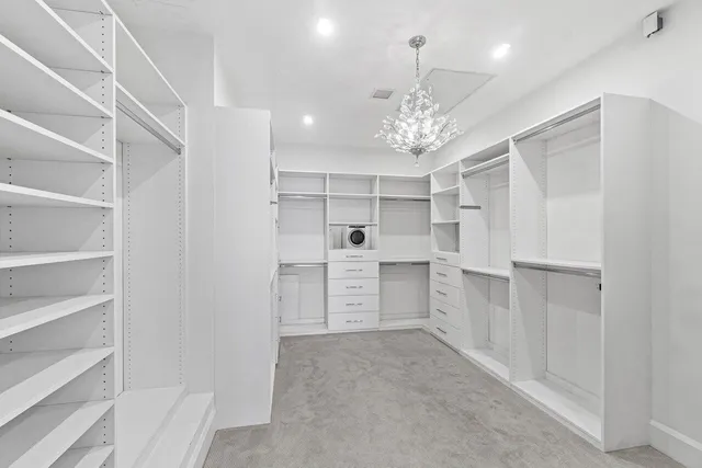 a view of a pathway of a building