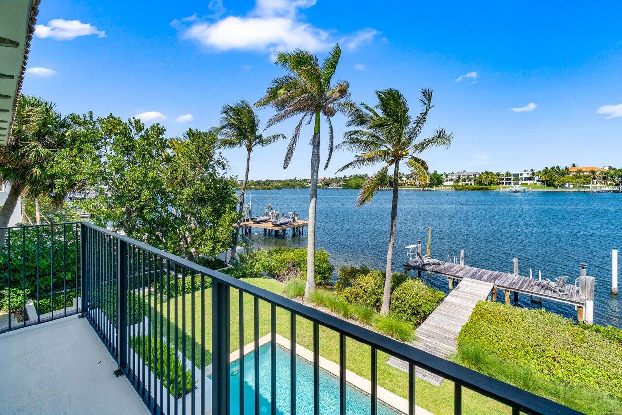 1690 Lands End Road Manalapan, FL 33462 - Photo 36 of 59 a view of a balcony with lake view