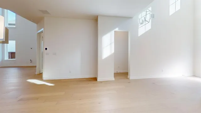 a view of empty room