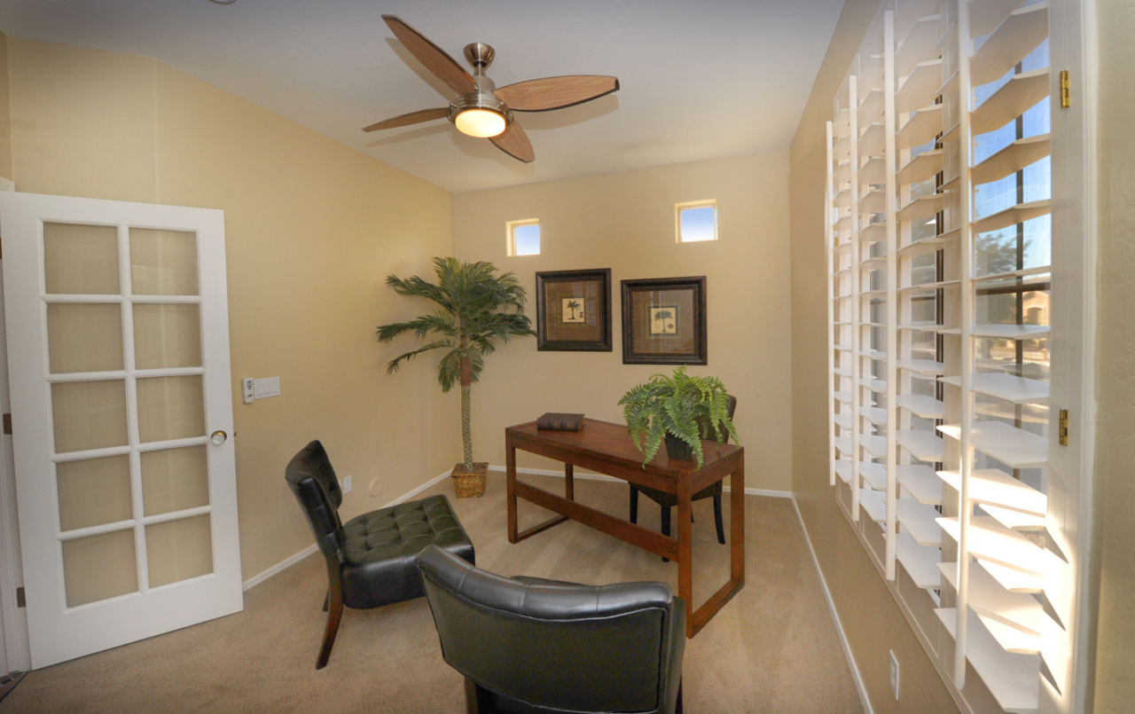 2613 West Florentine Road Phoenix, AZ 85086 - Photo 10 of 38 den with shutters