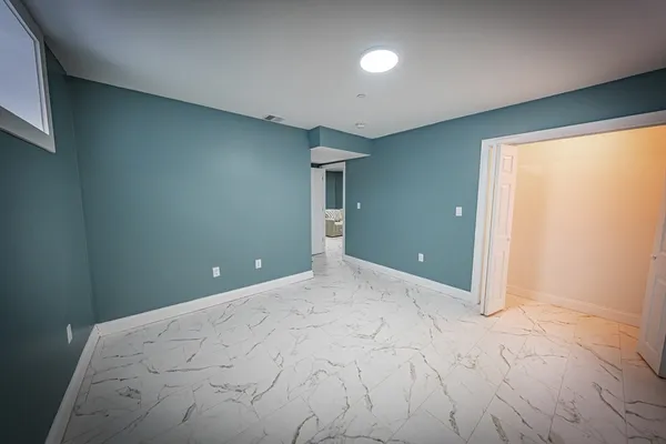 a view of empty room