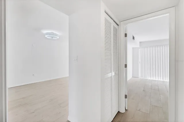 a view of a small space