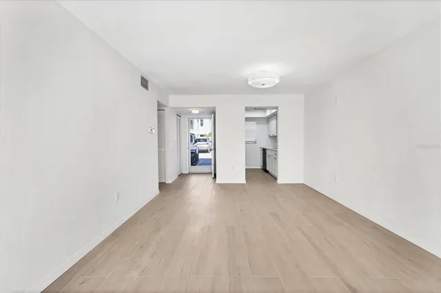 wooden floor in an empty room