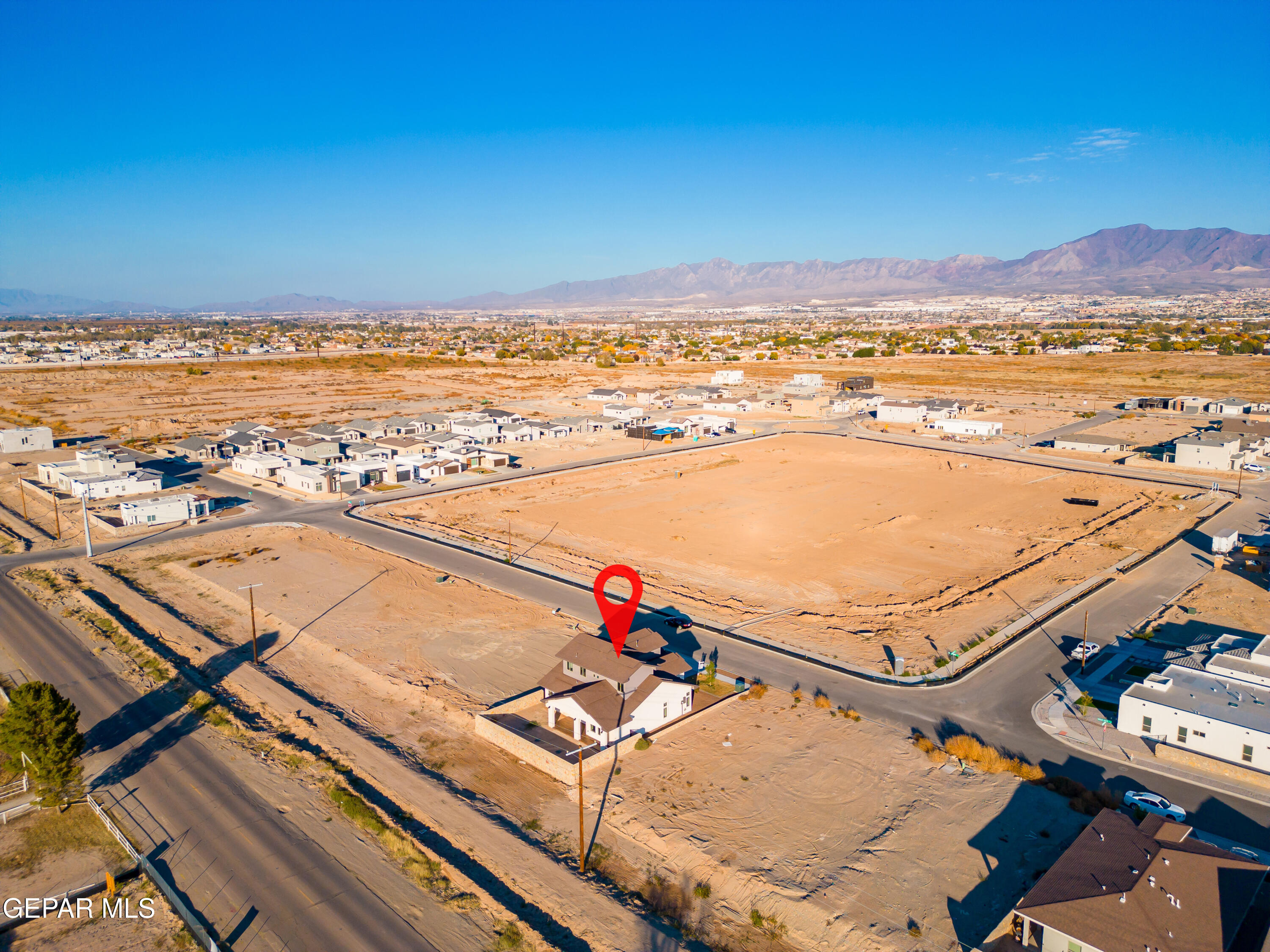 5953 Ruidoso Downs Street El Paso, TX 79932 - Photo 52 of 56 an outdoor space with view of lake and city view