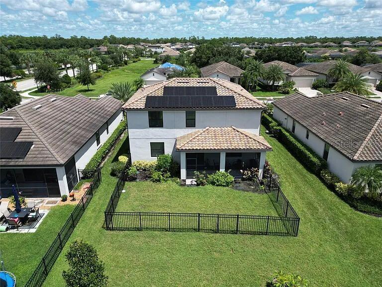 17006 Blue Ridge Place Bradenton, FL 34211 - Photo 29 of 38 an aerial view of a house with a garden