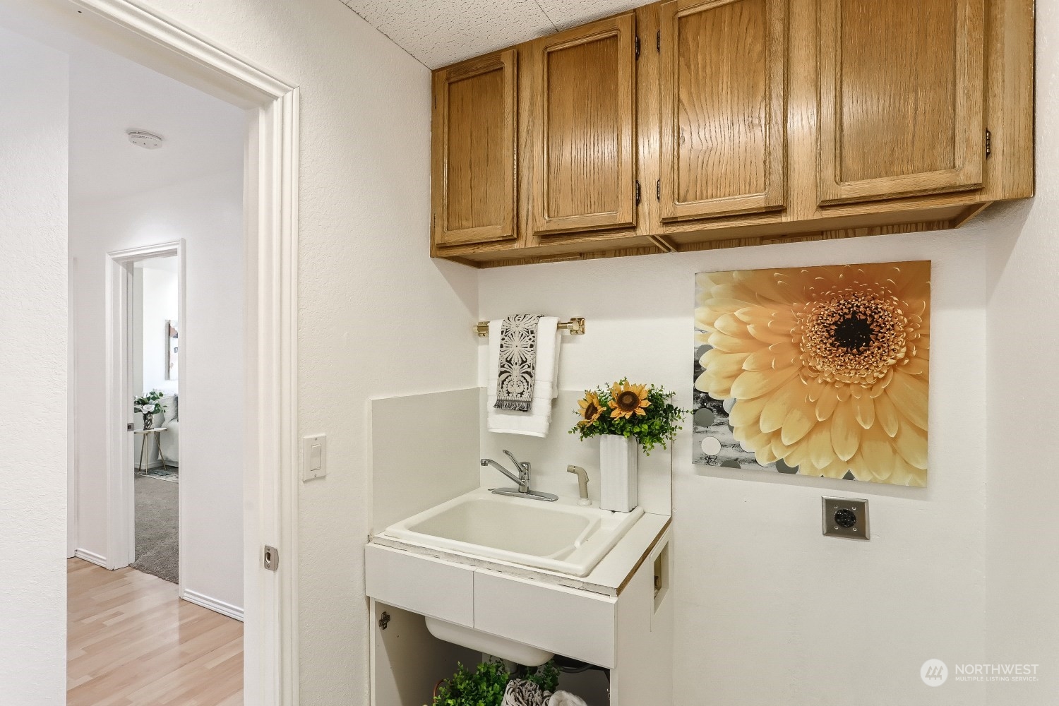 2626 242nd Place Southeast Bothell, WA 98021 - Photo 23 of 26 a bathroom with a sink and a mirror