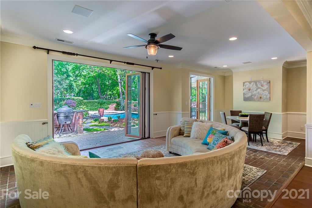 2132 Rolston Drive Charlotte, NC 28207 - Photo 20 of 48 a living room with furniture and a large window